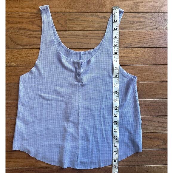 Nike purple Tank top Button front ribbed XS - Picture 6 of 10